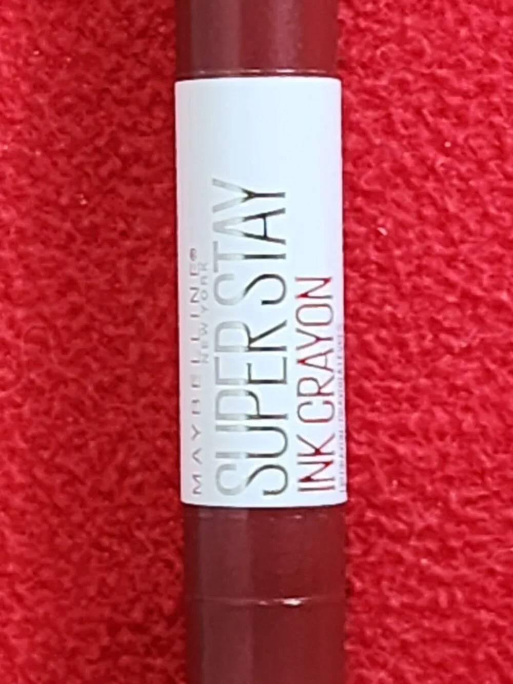 Maybelline New York SuperStay Ink Lip Crayon .04oz Color 125 Check Yourself